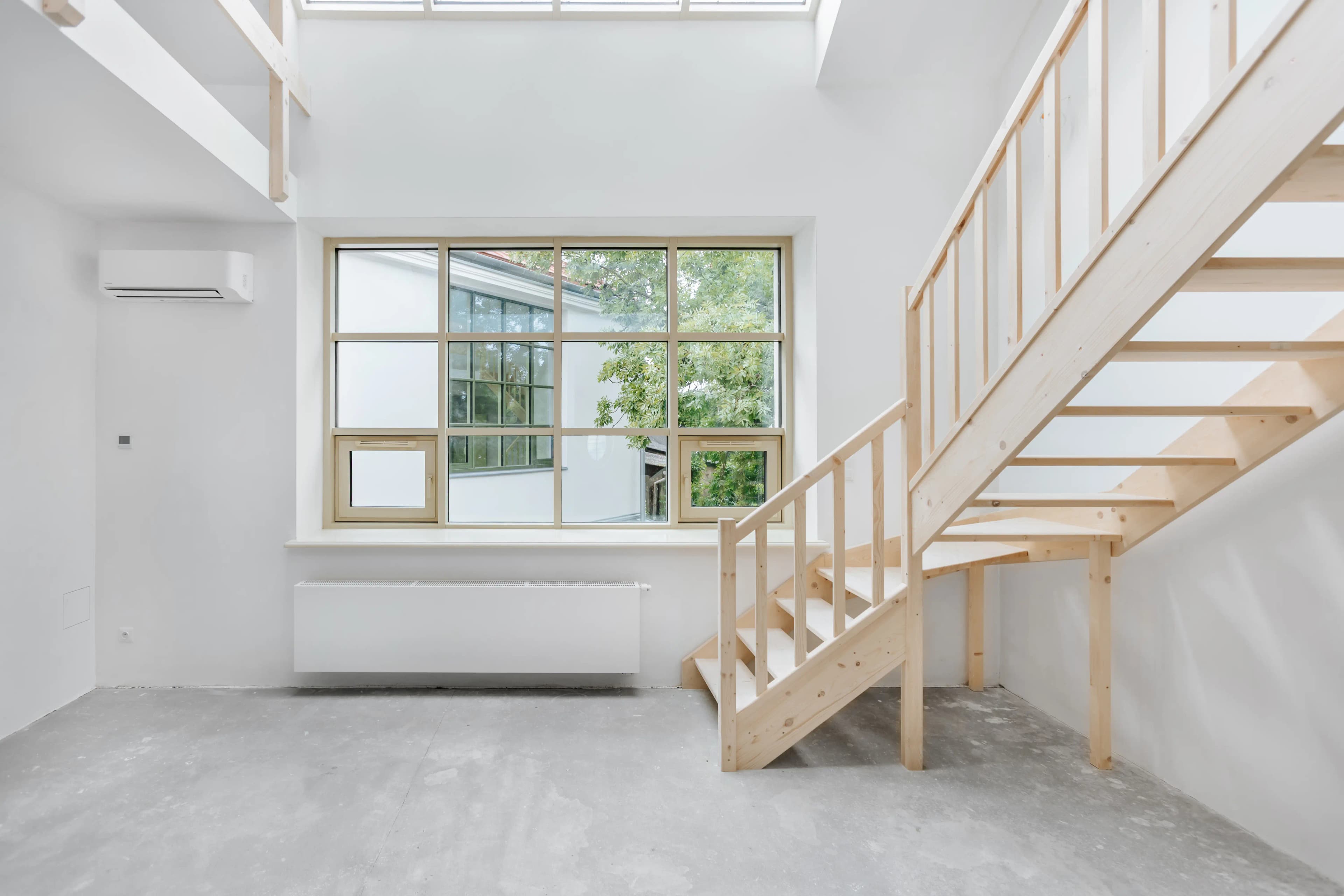 Wnętrze apartamentu (w budowie)