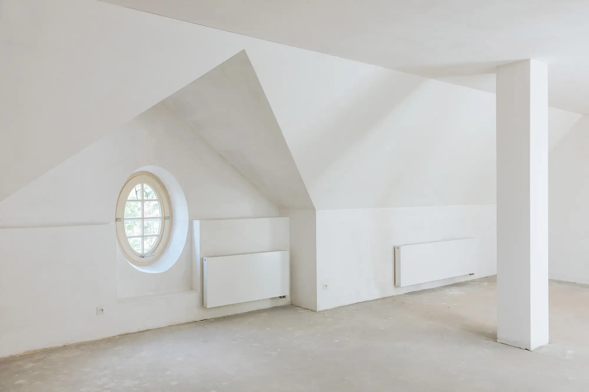 Wnętrze apartamentu (w budowie)